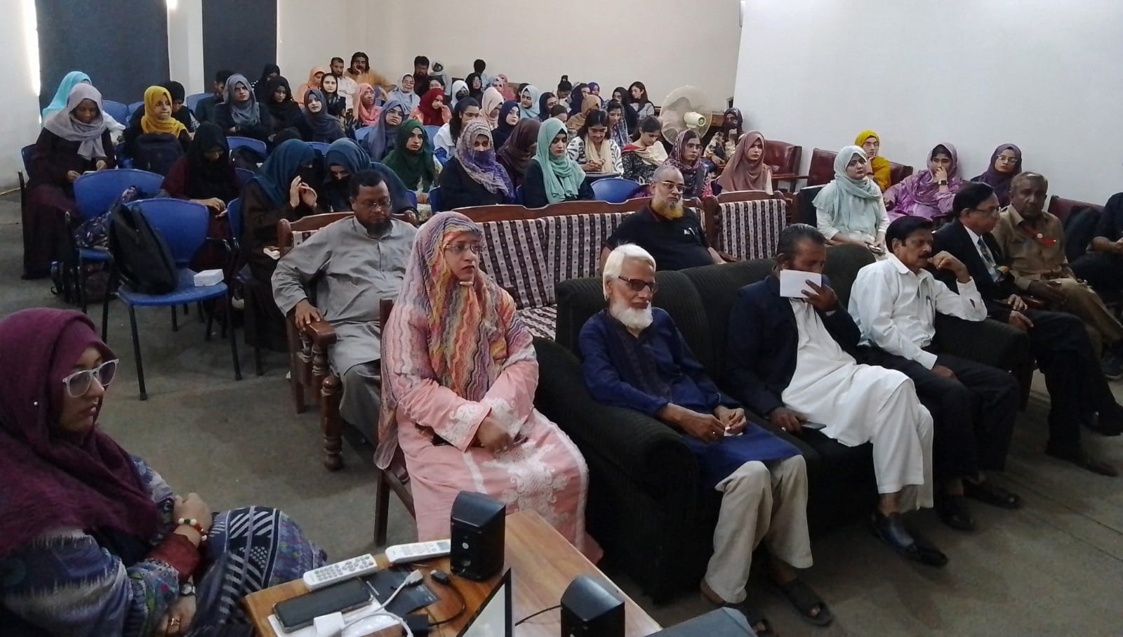 On 10th September, 2024, Quaid-i-Azam Academy in collaboration with Mass Communication Department, University of Karachi organized special event 1965 Ki Jang aur Milli Tiranay: Geet Banay Hathyar in observance of Defence Anniversary of Pakistan. 